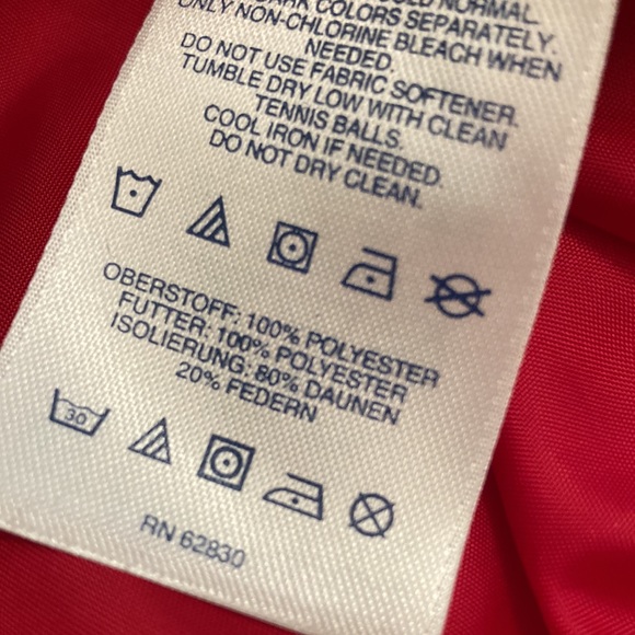 - Land’s End plaid puffer vest/jacket size L - Picture 8 of 8